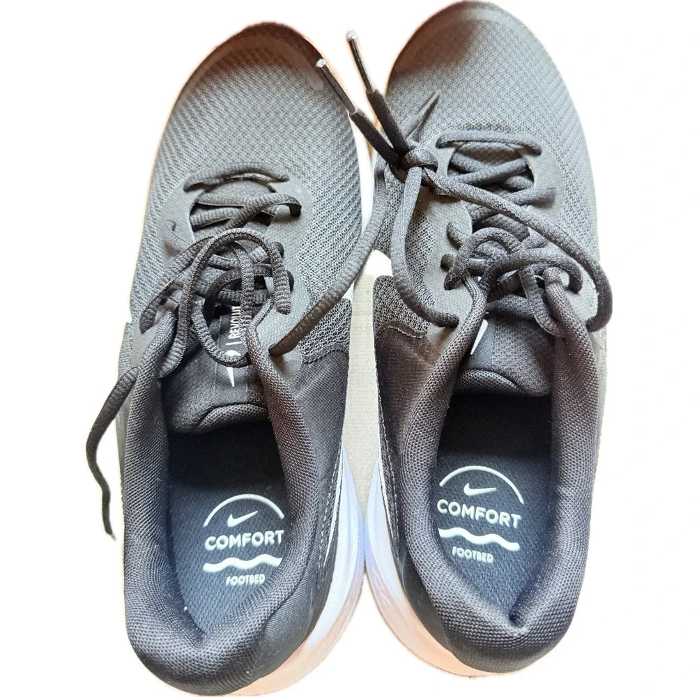 Nike Revolution 7 Womens Running Shoes Black White FB2208-003 Size 10